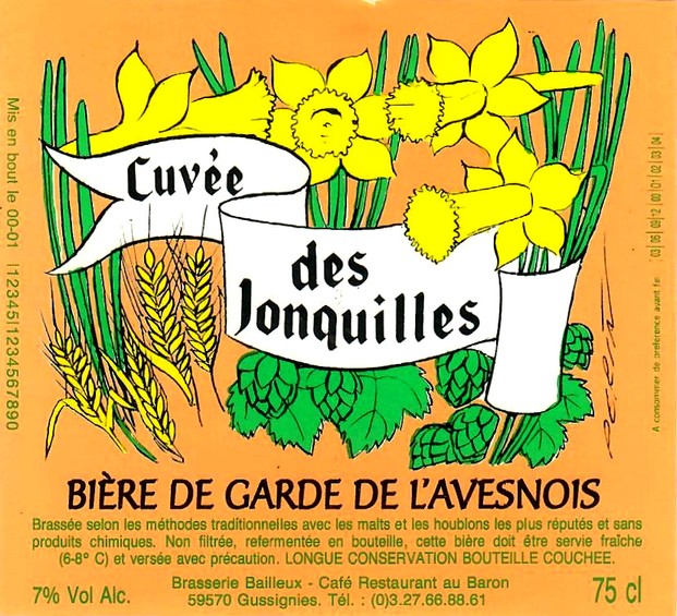 etiquette BRASSERIE BAILLEUX 28