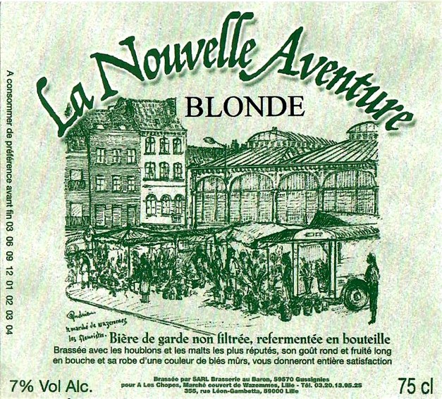 etiquette BRASSERIE BAILLEUX 54