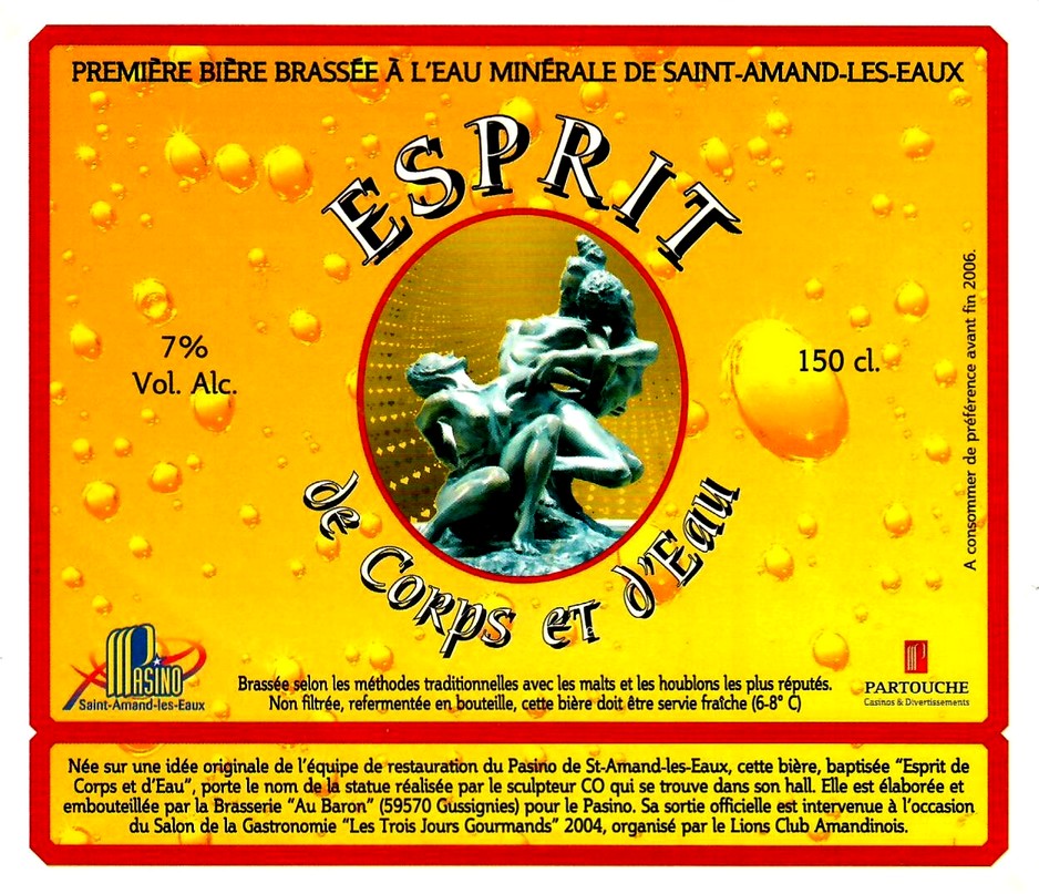 etiquette BRASSERIE BAILLEUX 60