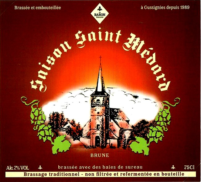 etiquette BRASSERIE BAILLEUX 69