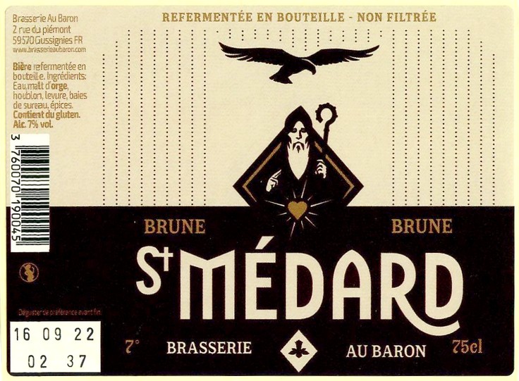 Etiquette BRASSERIE BAILLEUX 74