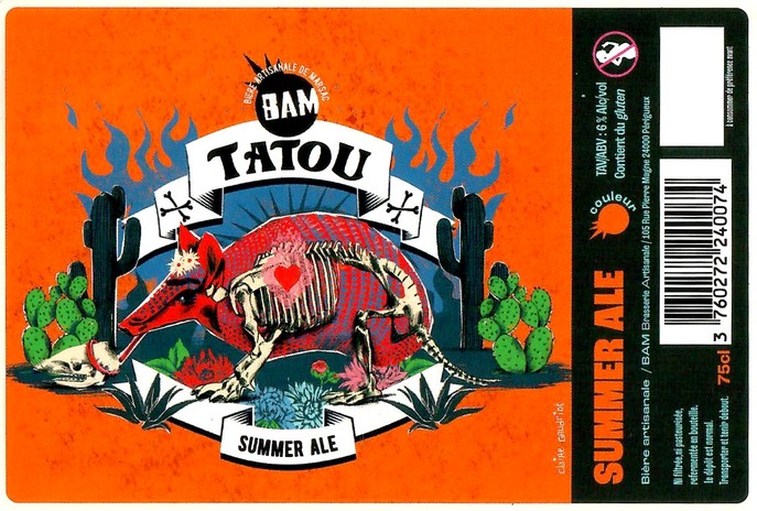 Etiquette BRASSERIE BAM 109