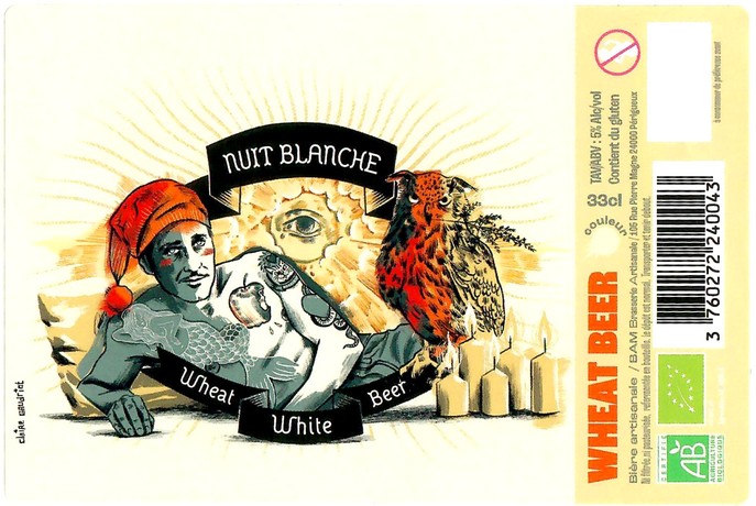 Etiquette BRASSERIE BAM 111