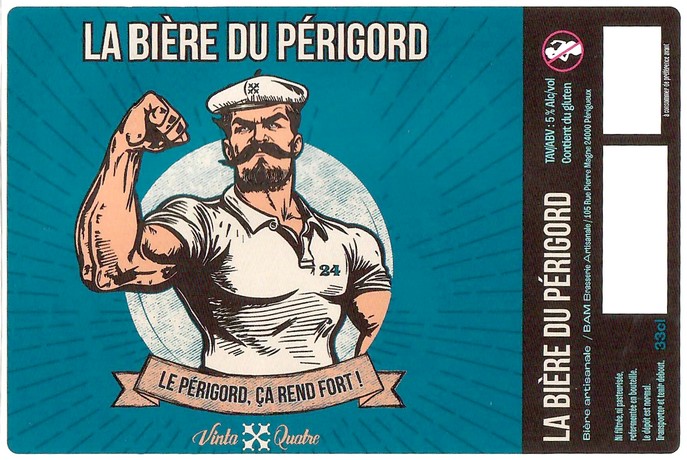 Etiquette BASSERIE BAM 116