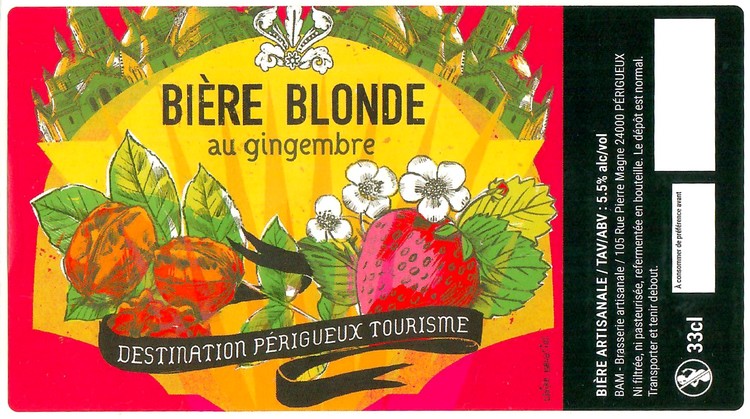 Etiquette BASSERIE BAM 119