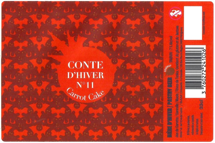 Etiquette BASSERIE BAM 120