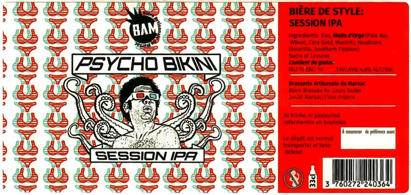 etiquette BRASSERIE BAM 37