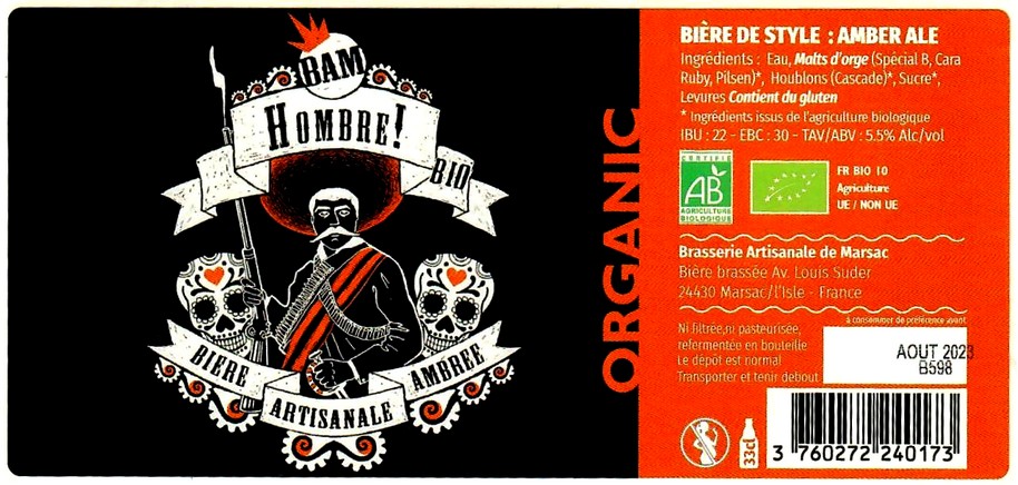 etiquette BRASSERIE BAM 42