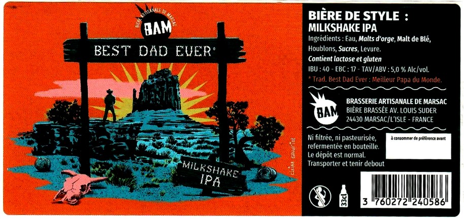 etiquette BRASSERIE BAM 49