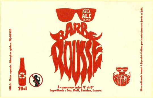 Etiquette BRASSERIE BARBE EN BULLE 02