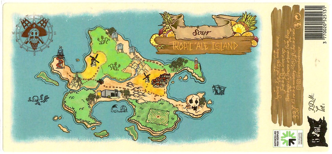 Etiquette BRASSERIE BARBE MOUSSE 15