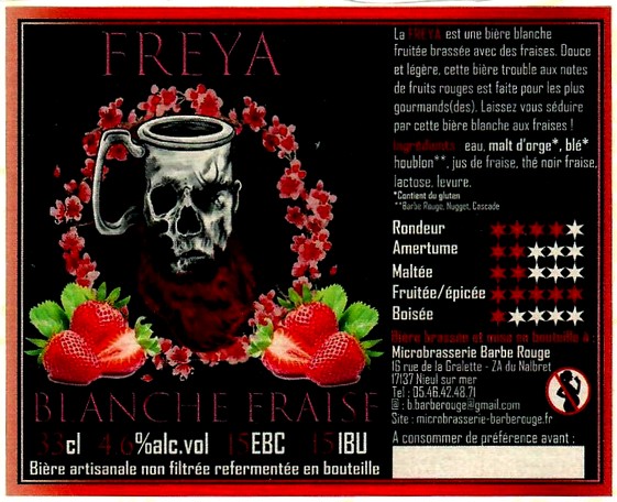 etiquette BRASSERIE BARBE ROUGE 01