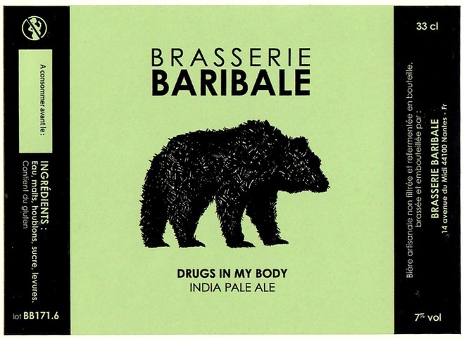 Etiquette BRASSERIE BARIBALE 04