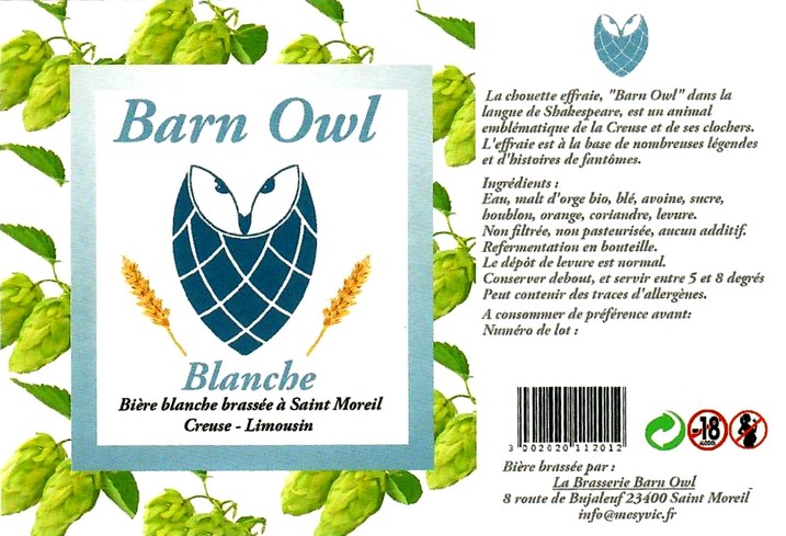 etiquette BRASSERIE BARN OWL 02