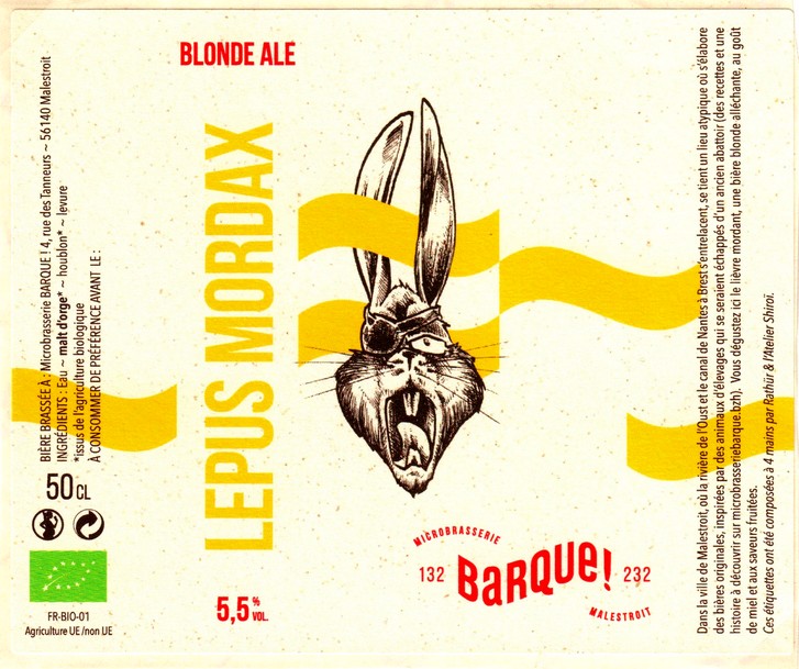 etiquette BRASSERIE BARQUE 01