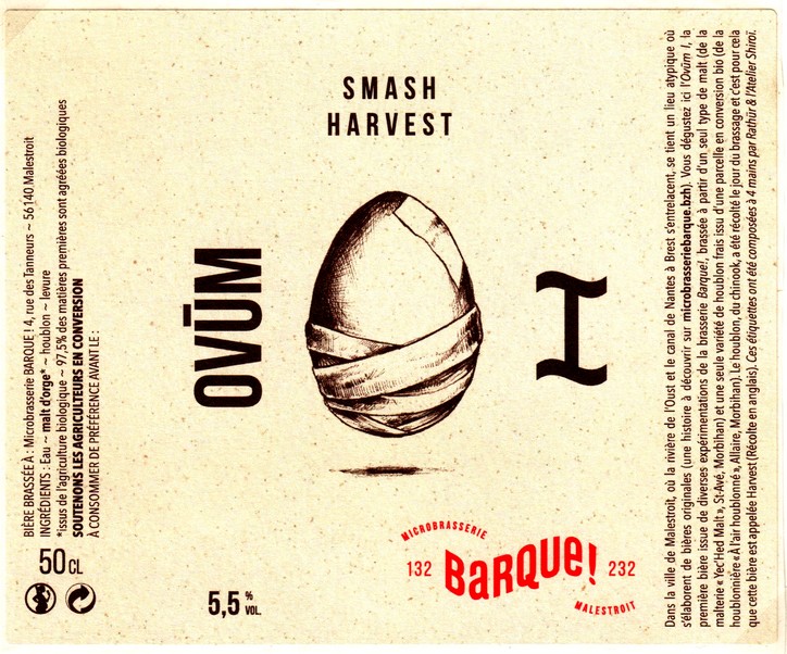 etiquette BRASSERIE BARQUE 05