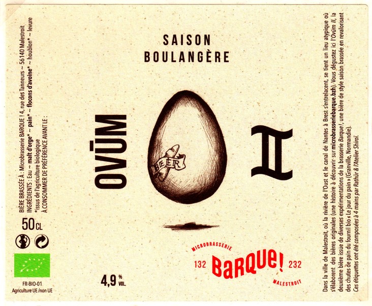 etiquette BRASSERIE BARQUE 06