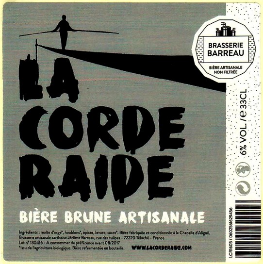 Etiquette BRASSERIE BARREAU 05