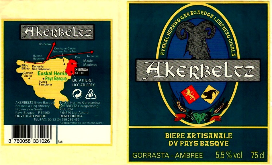 etiquette BRASSERIE BASUBURUA 01