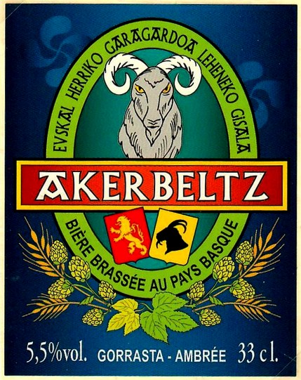 etiquette BRASSERIE BASUBURUA 13