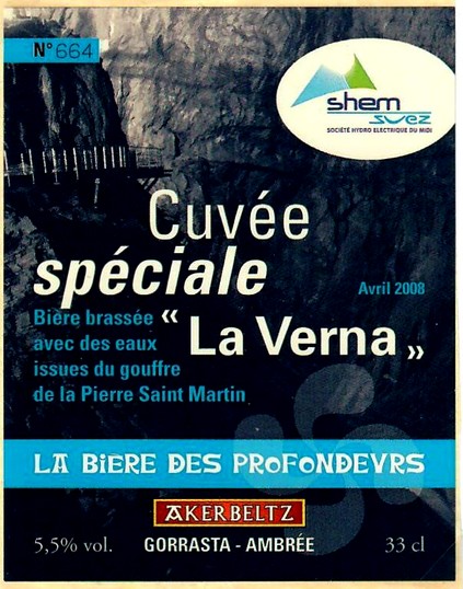 etiquette BRASSERIE BASUBURUA 14