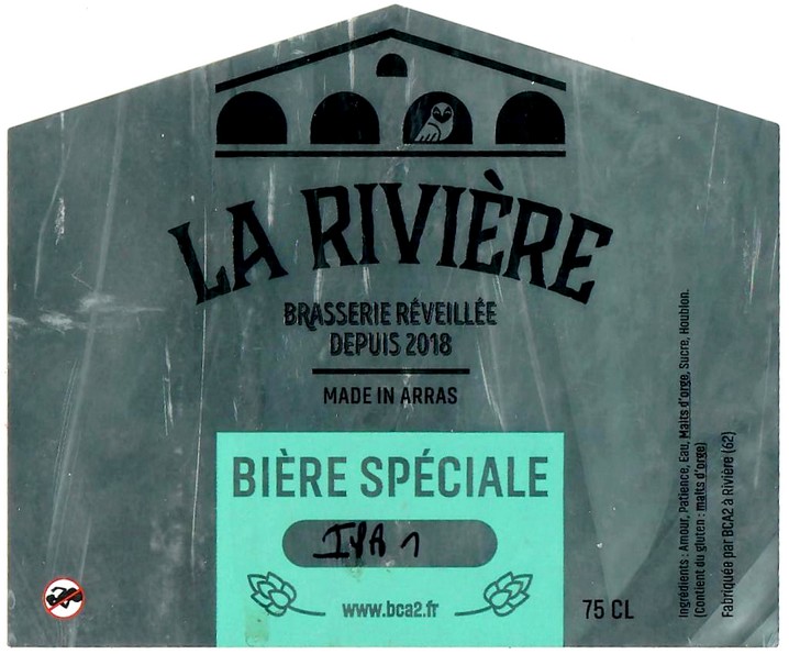 Etiquette BRASSERIE BCA2 01