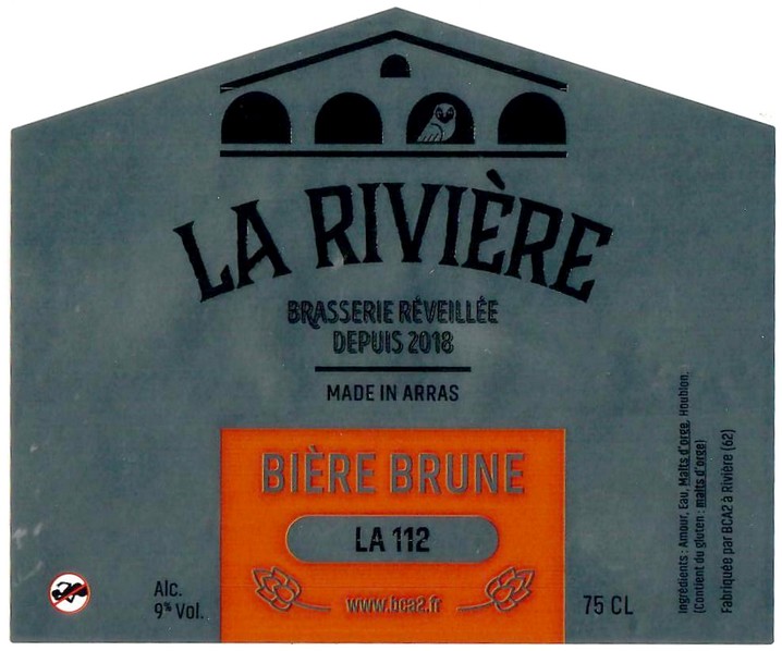 Etiquette BRASSERIE BCA2 08