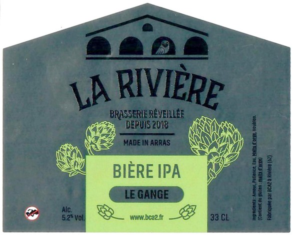 Etiquette BRASSERIE BCA2 10