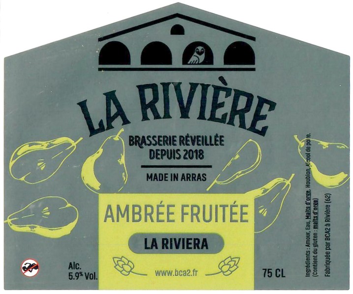 Etiquette BRASSERIE BCA2 11