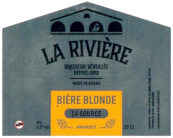 Etiquette BRASSERIE BCA2 14