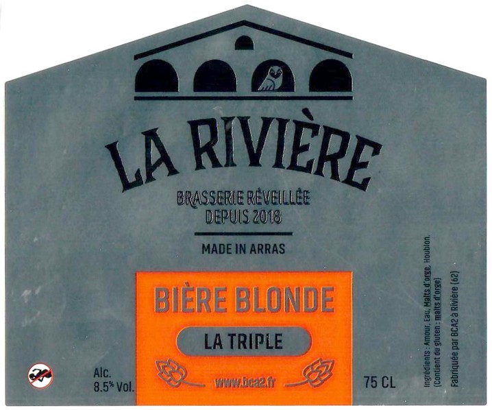 Etiquette BRASSERIE BCA2 17