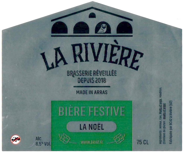 Etiquette BRASSERIE BCA2 18