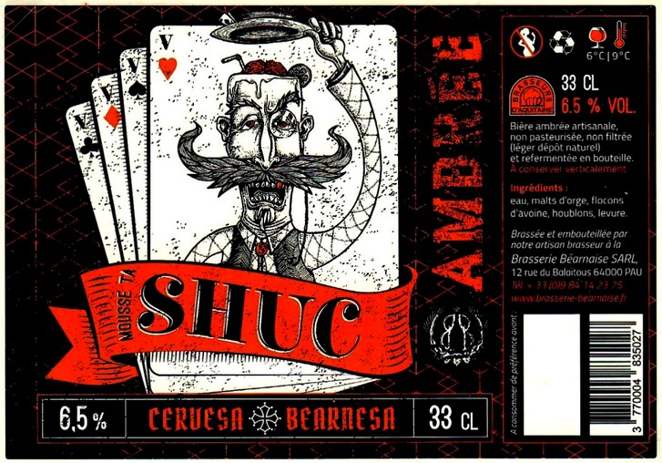 etiquette BRASSERIE BEARNAISE 02