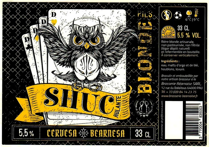 etiquette BRASSERIE BEARNAISE 03