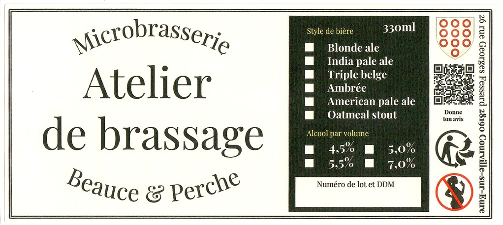 Etiquette BRASSERIE BEAUCE ET PERCHE 04