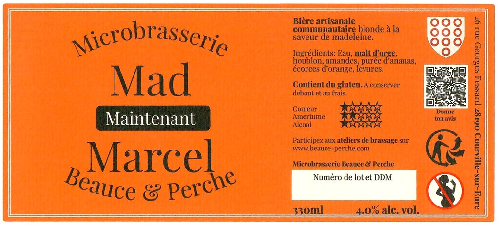 Etiquette BRASSERIE BEAUCE ET PERCHE 05