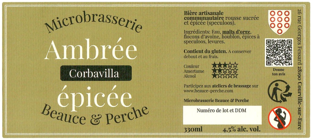 Etiquette BRASSERIE BEAUCE ET PERCHE 07