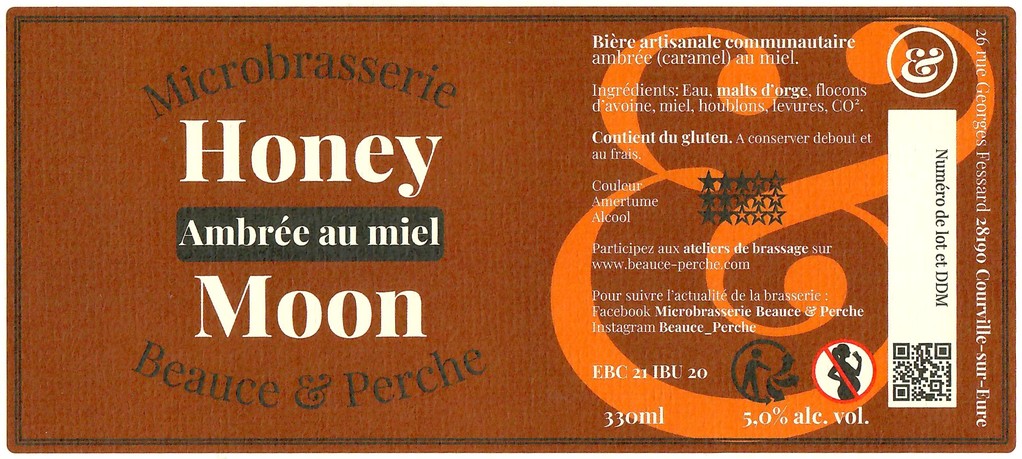 Etiquette BRASSERIE BEAUCE ET PERCHE 10