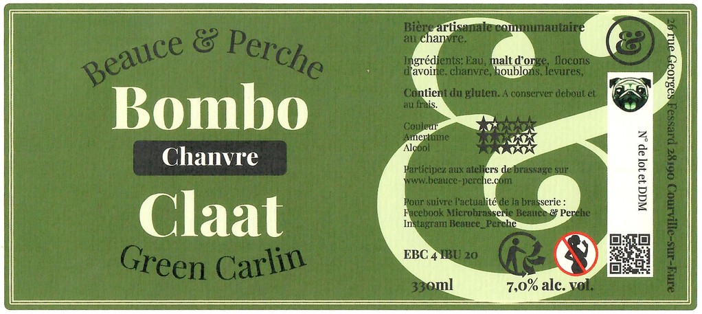 Etiquette BRASSERIE BEAUCE ET PERCHE 26