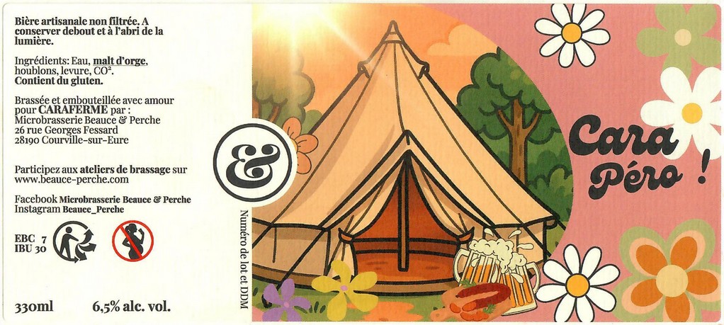 Etiquette BRASSERIE BEAUCE ET PERCHE 28