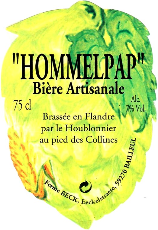 etiquette BRASSERIE BECK 01