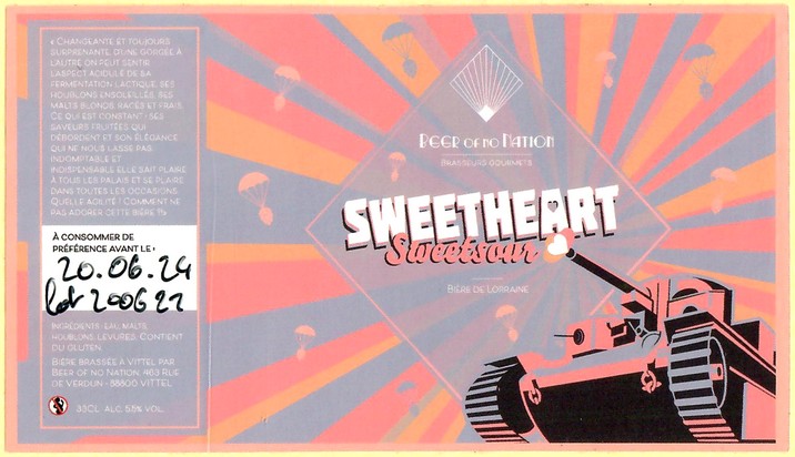 Etiquette BRASSERIE BEER OF NO NATION 03