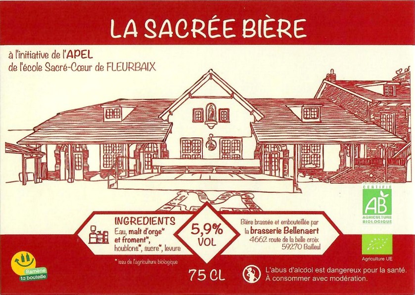 Etiquette BRASSERIE BELLENAERT 299