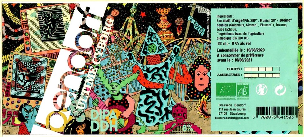 Etiquette BRASSERIE BENDORF 22