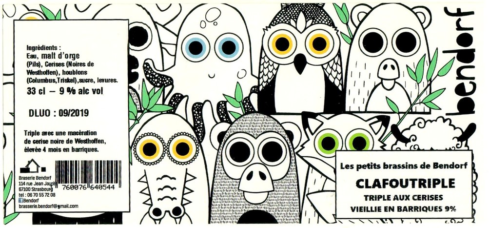 Etiquette BRASSERIE BENDORF 27