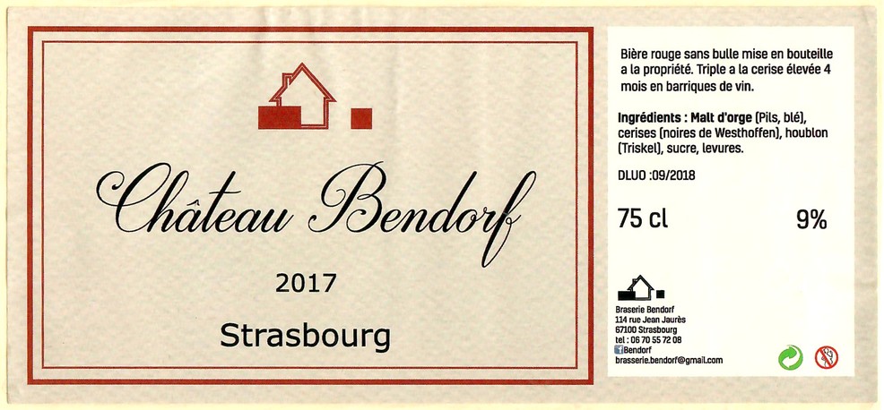 Etiquette BRASSERIE BENDORF 42