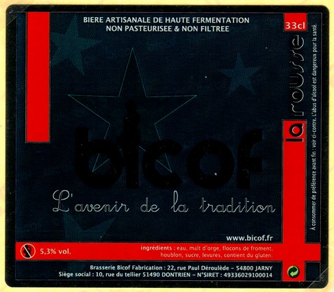 etiquette BRASSERIE BICOF 08