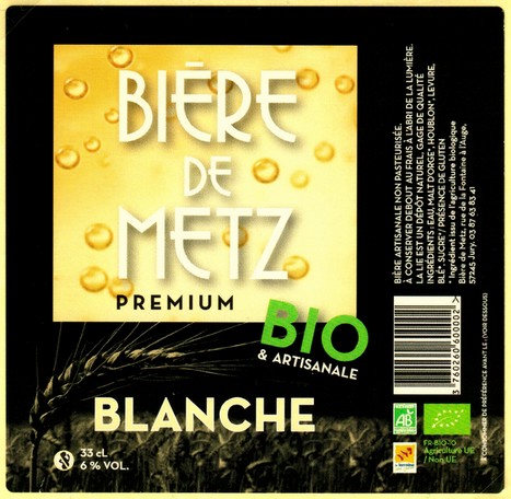 etiquette BRASSERIE BIERE DE METZ 05