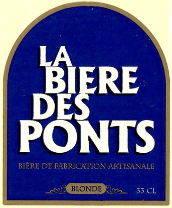 Etiquette BRASSERIE BIERE DES PONTS 01