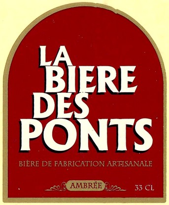 Etiquette BRASSERIE BIERE DES PONTS 02